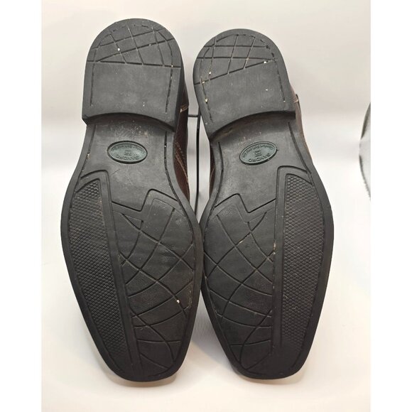 Sandro Men's Comfort Soft Gel Brown Leather Boots Size 10D - Picture 6 of 9